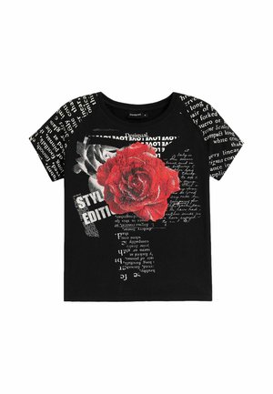 Desigual, T-Shirt print - black