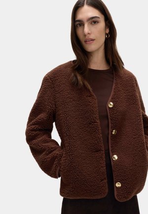 RELAXED - Veste polaire - dark chocolate
