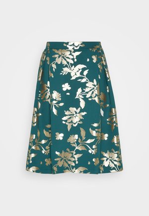 A-line skirt - green