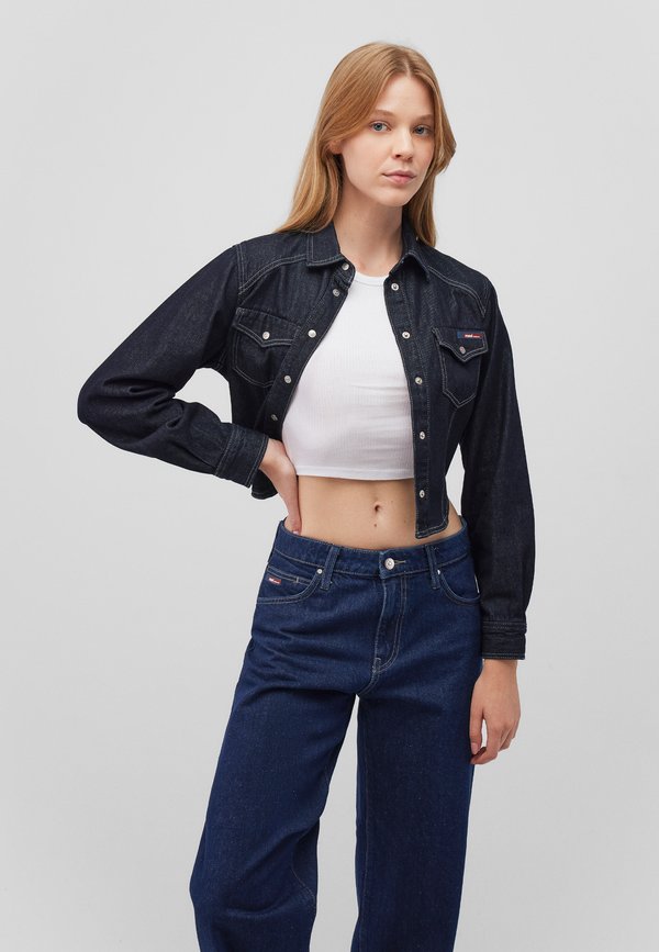 KREUZBERG - Jeansjacke - rinse denim