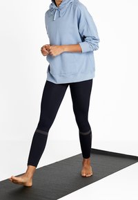 Filippa K Felpa con cappuccio - blue