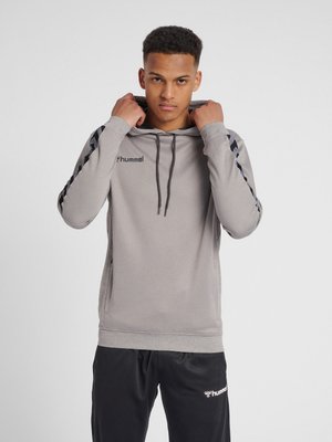 Hummel, Felpa con cappuccio - grey melange