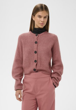 Cardigan - withered rose