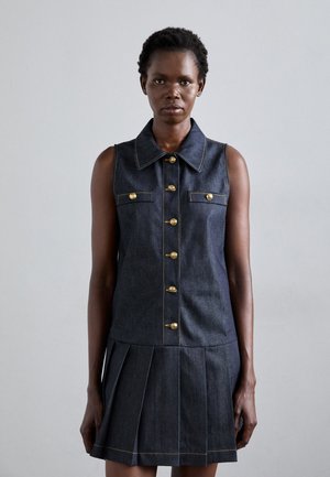 RECOUPE - Vestido vaquero - anthracite