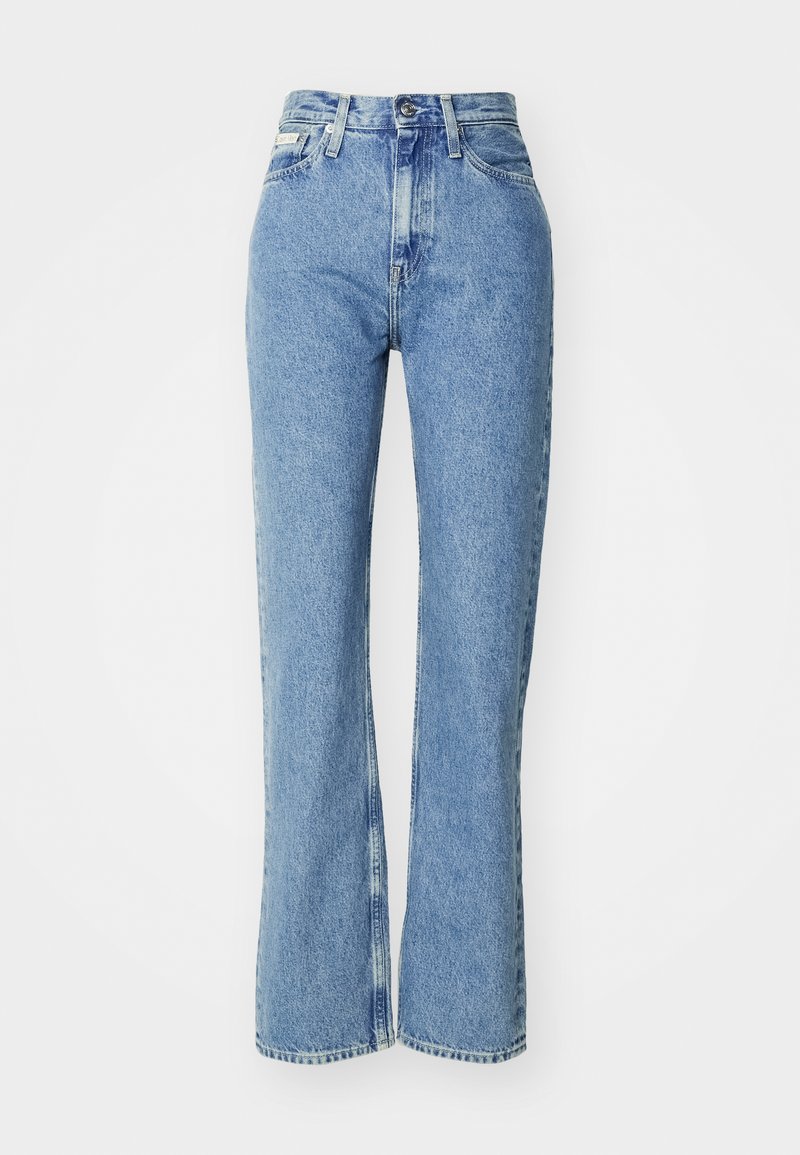 Calvin Klein Jeans Straight leg jeans blauw denim/bluedenim Calvin Klein Jeans Straight leg jeans blauw denim/bluedenim