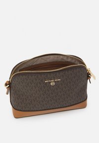 MICHAEL Michael Kors JET CHARM DOME - Taška cez plece - brown/acorn