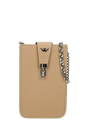 Telefoontasje - beige