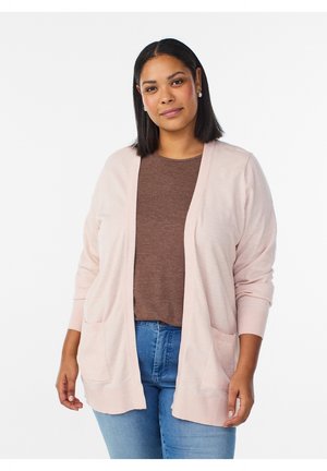 Zizzi LANGE MIT TASCHEN - Vest - lotus melange