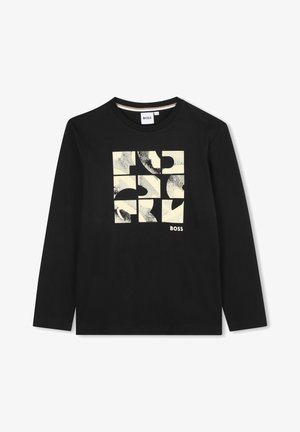 JUNIOR LONG SLEEVE - Top dugih rukava - black