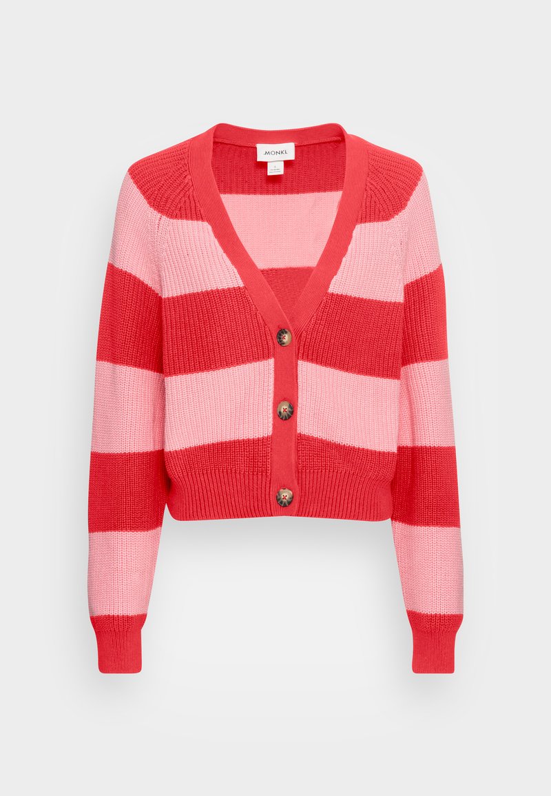 Monki Cardigan - pink/red/red - Zalando.ie