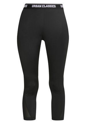 Urban Classics LADIES TECH PEDAL PUSHER - Leggings - Hosen - black