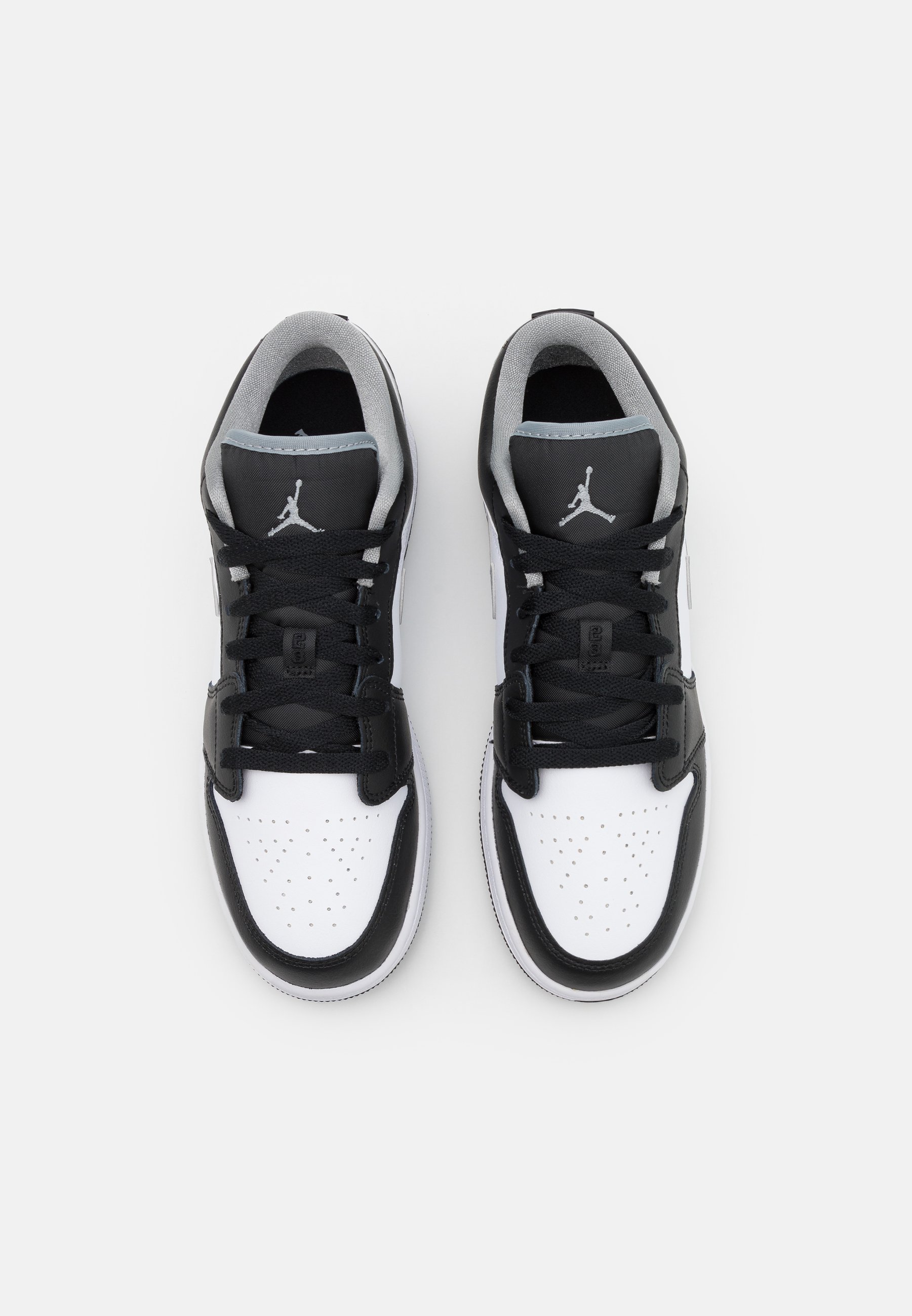 Jordan AIR 1 LOW UNISEX - Scarpe da basket - black/particle grey/white/nero  - Zalando.it