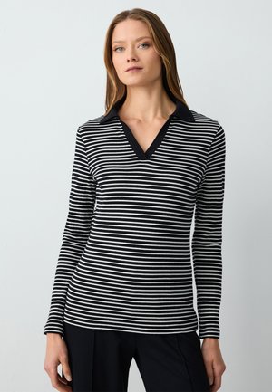 REGULAR FIT - Langarmshirt - black