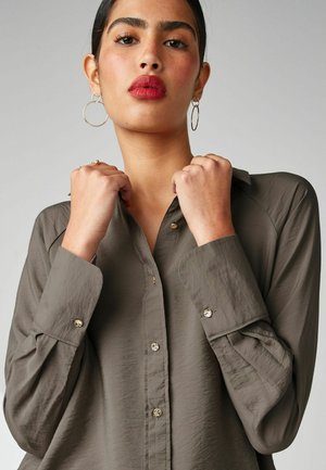 THROUGH WITH HARDWEAR - REGULAR FIT - Overhemdblouse - stone