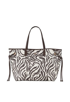 Handtas - braun beige