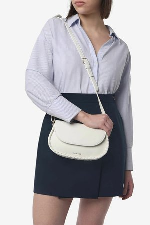 Miriade ANNIE - Borsa a tracolla - bianco