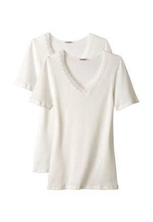 LOT DE 2 - T-shirt basic - white