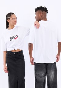 YOURTURN UNISEX - T-shirts print - white