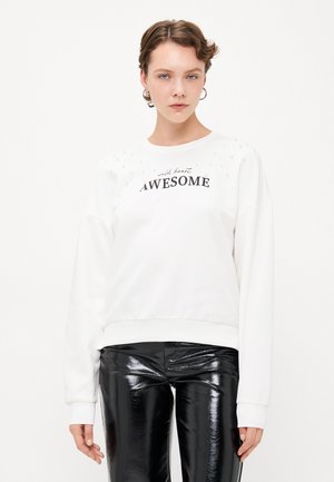 ONLJENNA O NECK  - Sweatshirt - cloud dancer