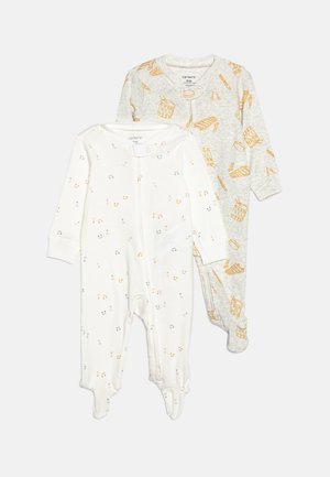 Next BABY COLLARED SLEEPSUITS 3 PACK - Grenouillère - Mint Green/vert