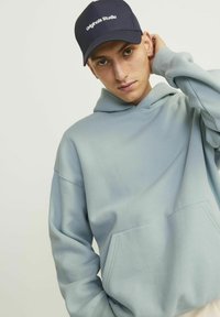 Jack & Jones JORVIBE HOOD - Mikina - gray mist