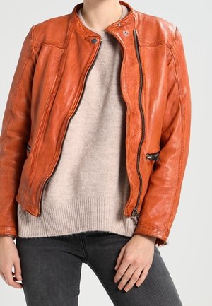 Gipsy by Mauritius Lederjacke - red
