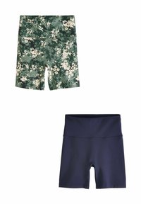 CYCLING 2 PACK  - Shorts - navy  khaki floral