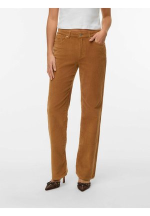 Pantalon classique - tobacco brown