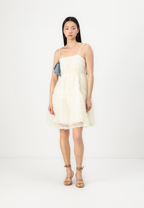 PCROSIE MINI SLIP DRESS - Cocktail dress / Party dress - cloud cream3
