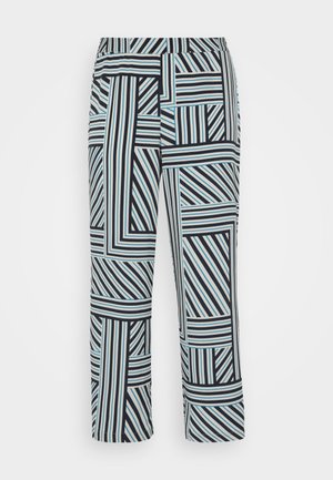 Vero Moda Curve, VMCGIJI IDO WIDE PANTS - Püksid - oatmeal