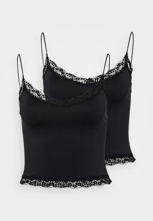 ONLVICKY CROP 2 PACK - Alsónemű - black
