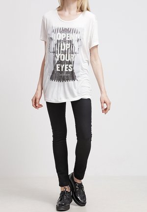Jeans slim fit - grey denim