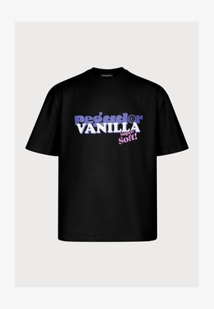 Pegador, HAMLIN TEE - T-shirts print - washed black