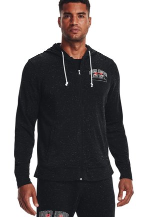 Under Armour Sudadera con cremallera - black