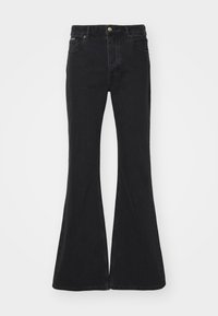 CYRUS RAVEN - Jean flare - black