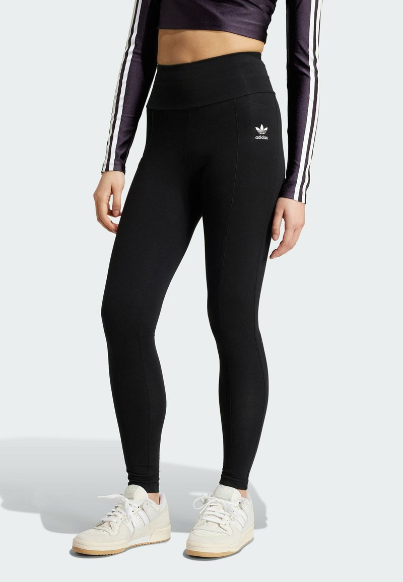 adidas Originals ESS - Leggings - Trousers - black - Zalando.co.uk