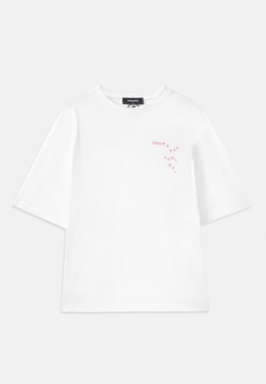 Dsquared2 T-shirts med print - white