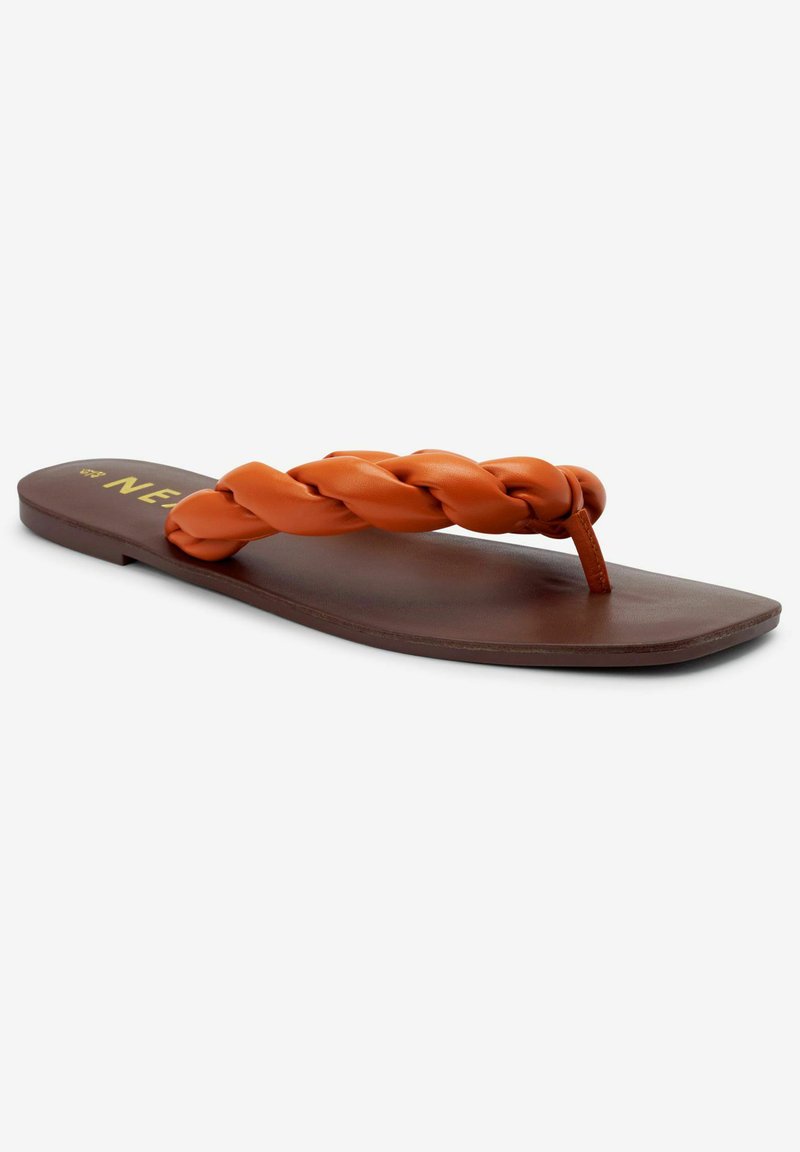 Damen Riemchensandalen | Next TOE POST TWIST Zehentrenner orange - VS01018 Damen Riemchensandalen | Next TOE POST TWIST Zehentrenner orange - VS01018