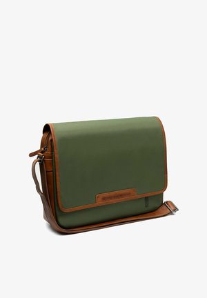 The Chesterfield Brand Schoudertas - olive green