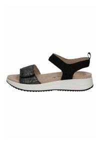 Caprice - Sandales compensées - black comb Image miniature 1