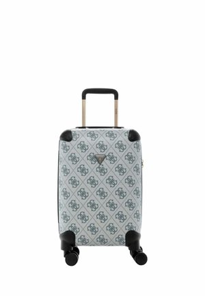 Guess GUESS VALISE BERTA TOILETRY TRAIN SLATE LOGO UNISEX - Valise à roulettes - slate logo slg