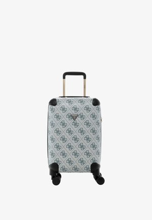 Guess GUESS VALISE BERTA TOILETRY TRAIN SLATE LOGO UNISEX - Valise à roulettes - slate logo slg