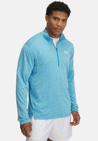 Under Armour - TECH VENT GEOTESSA - Langærmet T-shirt - ether blue Miniaturebillede 1