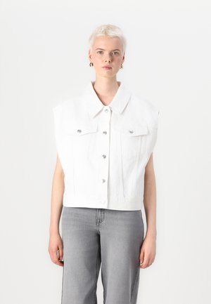 ONLROBYN VEST - Vesta - white denim