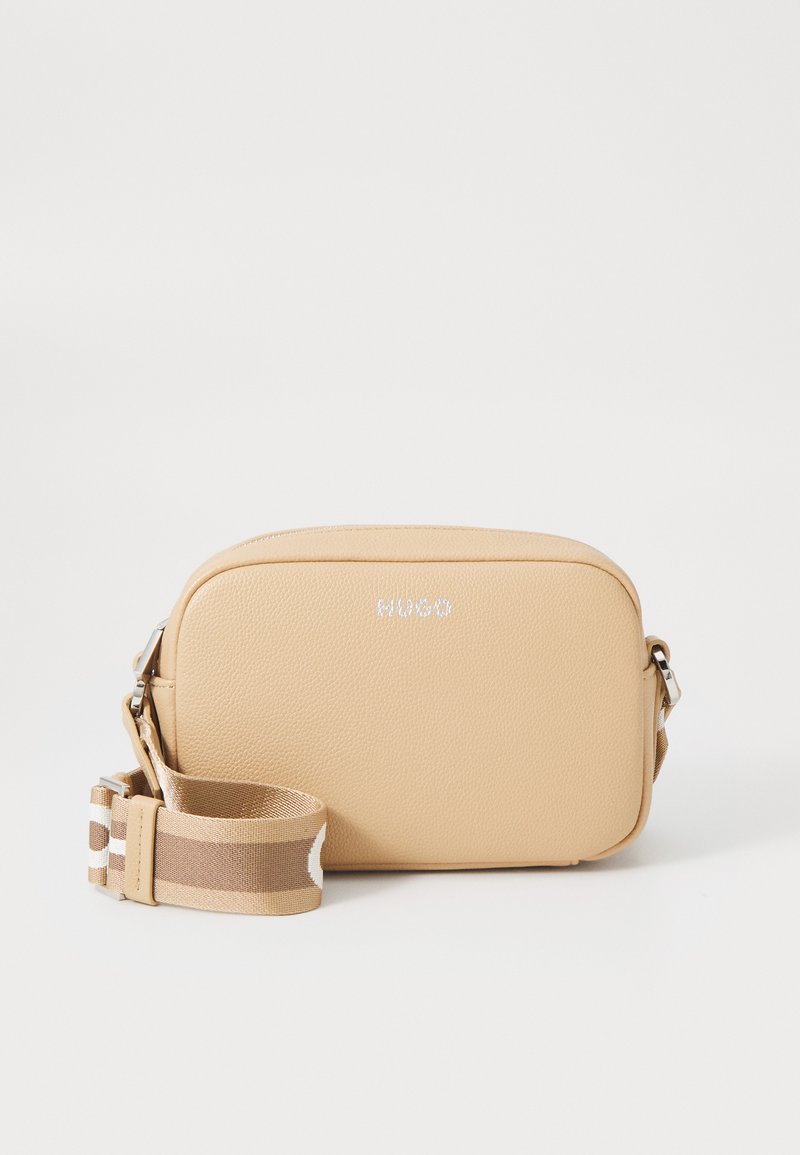 HUGO Skulderveske - open beige