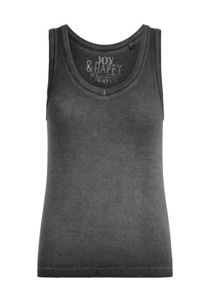 Soccx, SOCCX TANKTOP MIT V-NECK UND RÜCKENPRINT - Top - black