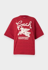 RELAXED SIGNATURE PEGASUS  - T-shirt imprimé - red