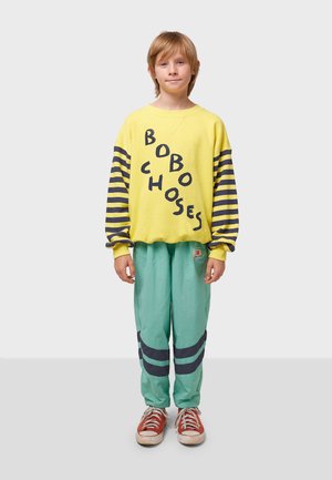 DIAGONAL UNISEX - Sweatshirt - pale yellow