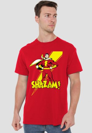 Cotton Soul, DC SHAZAM SHAZAM - Print T-shirt - red