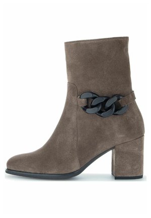 Kotníkové boty - dark brown